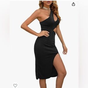 Lyaner Women’s Black Dress, Sleeveless Size M